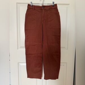 Universal Thread women’s brown wide-leg cropped pants